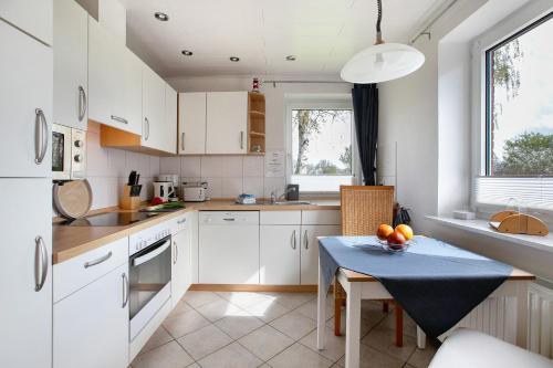 Dapur atau dapur kecil di Ferienhaus Krüger
