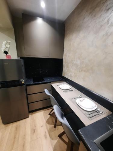 Kuhinja oz. manjša kuhinja v nastanitvi Genius Apartament