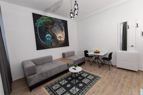 Zona de estar de Sublime Bnb