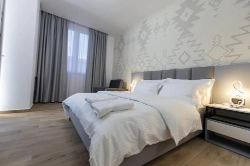Cama o camas de una habitación en Sublime Bnb