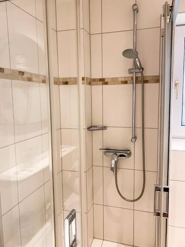 Ένα μπάνιο στο Hotel Garni Silvana