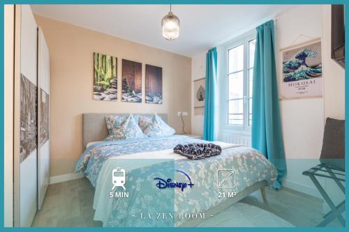 Sweethost - La Zen Room - Studio Proche Gare & Disneyland