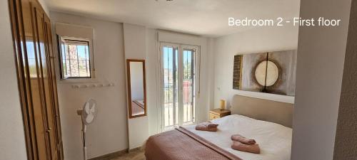Vuode tai vuoteita majoituspaikassa Villa Alicante - Bonalba Golf