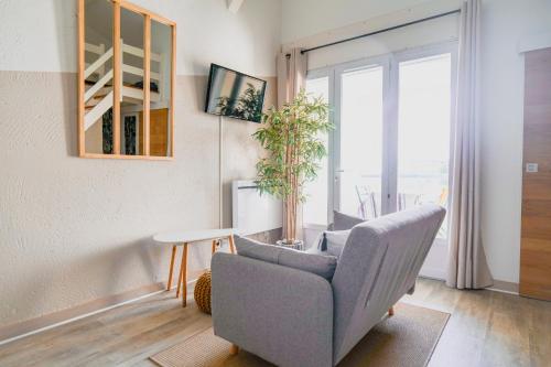 Joli appartement vue ocean et lac Les Sables 4 personnes