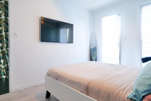 Grande maison avec piscine, proche océan, Les Sables, 6 personnes