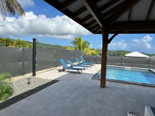 Piscina a Villa Choisy o a prop