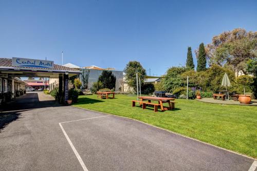 Κήπος έξω από το Central Motel Port Fairy