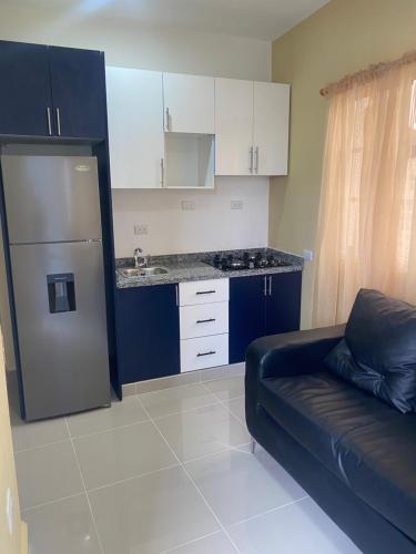 Η κουζίνα ή μικρή κουζίνα στο Estefany Aparment New
