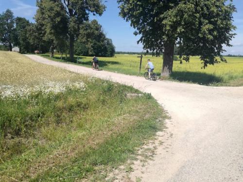 Grotini tesisinde veya etrafında bisiklete binme