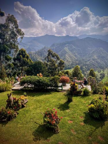 Landskap semula jadi dekat dengan hotel