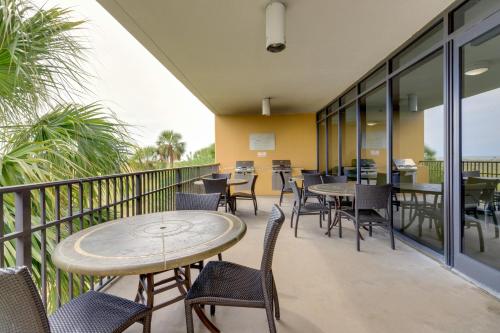 Balkón nebo terasa v ubytování Beach Access and Views Dauphin Island Condo
