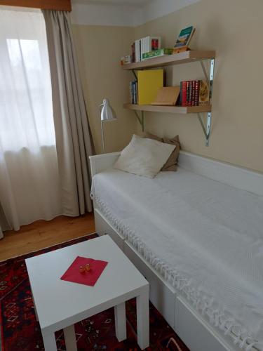 Postel nebo postele na pokoji v ubytování Haus Catull