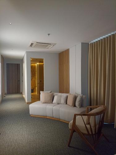 Χώρος καθιστικού στο Alko Hotel Integrado