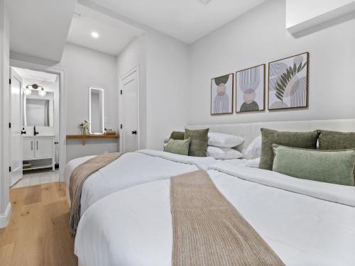 Postel nebo postele na pokoji v ubytování 5BR 3BATH 6BEDS Boston Home