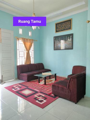 Posezení v ubytování Homestay Mutiara Syariah