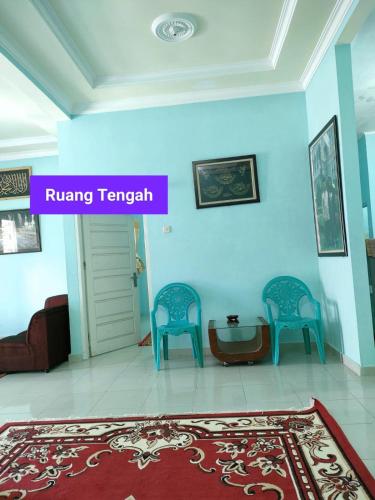 Posezení v ubytování Homestay Mutiara Syariah