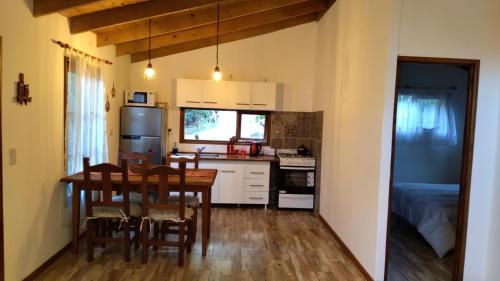 Köök või kööginurk majutusasutuses Casa de Montaña