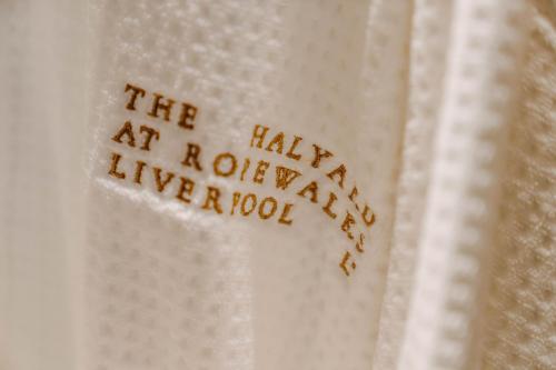a book with the words the hall at northumberland have a book at The Halyard Liverpool, Vignette Collection by IHG in Liverpool