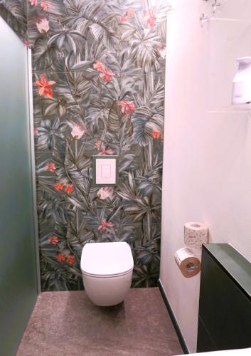 Ein Badezimmer in der Unterkunft Villa Arianna - Suite Arianna