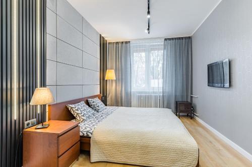 Posteľ alebo postele v izbe v ubytovaní Apartament Gdansk Stare Miasto