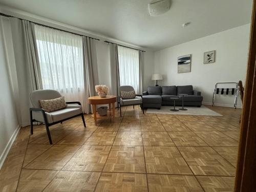 Istumisnurk majutusasutuses Hotel Alte Mühle