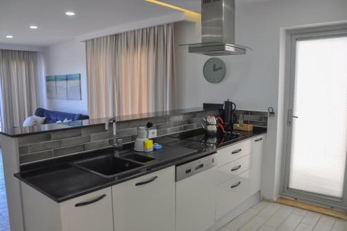 Η κουζίνα ή μικρή κουζίνα στο Lavender Residence