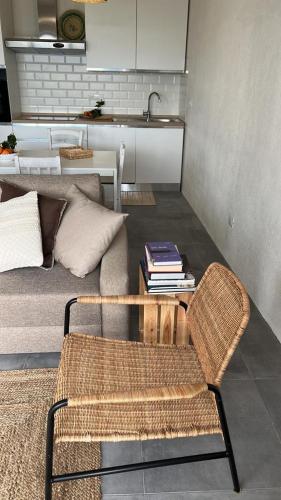 Ruang duduk di Villa Calimma