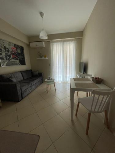 Χώρος καθιστικού στο V&V Apartment