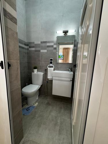 Koupelna v ubytování SIMI home