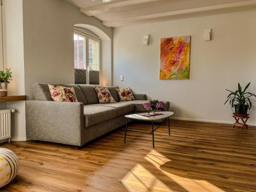 Posezení v ubytování Gästehaus Inselhof