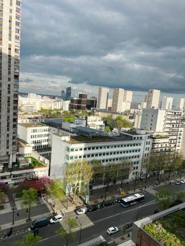 Chic 2 Rooms Paris13 with view