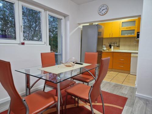 Kuchyň nebo kuchyňský kout v ubytování Apartment F.R.I.E.N.D.S