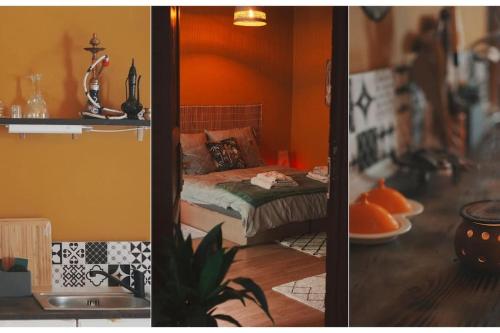 Sahara studio with shared bathroom in city centre