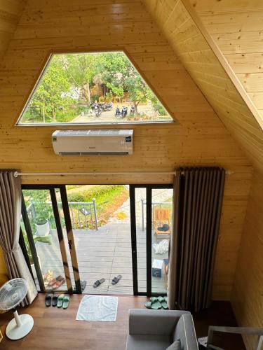 Un balcón o terraza en Vườn An nhiên Mộc Châu