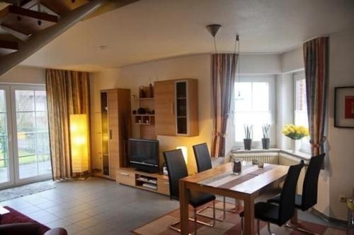 Posezení v ubytování Ferienhaus Sandmann Greetsiel