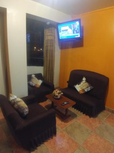 Zona de estar de Starlight Inn