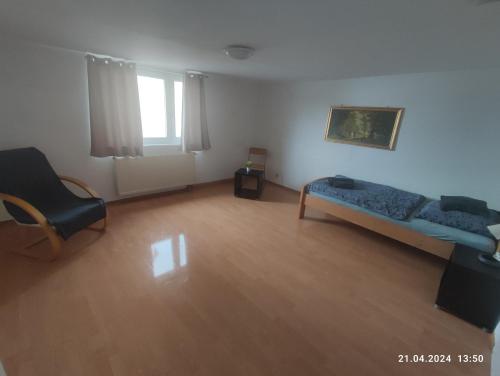 Ruang duduk di S-21-Appartments Merklingen 2 bis 4 Schlafzimmer