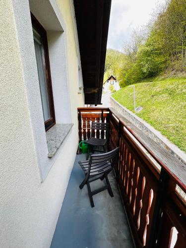 Μπαλκόνι ή βεράντα στο Apartma Lip
