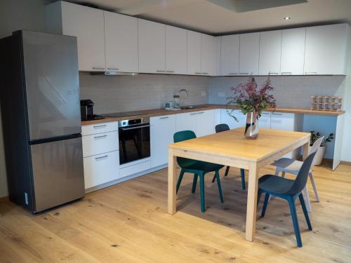 Köök või kööginurk majutusasutuses Juste à Côté - duplex tout confort