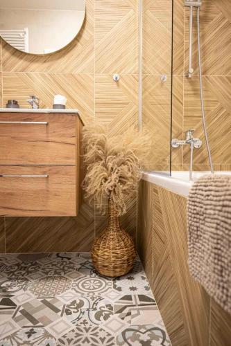 Ένα μπάνιο στο APARTAMENT BOHO