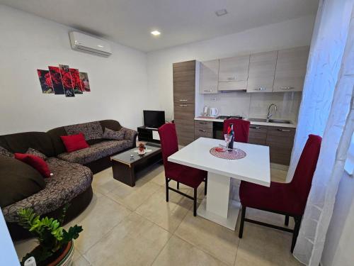 Posezení v ubytování Apartman Paula