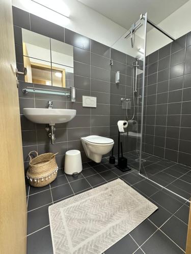 Koupelna v ubytování Apartmán U Venuše