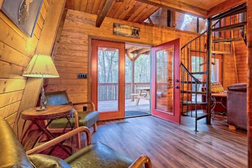 Die Bibliothek im Chalet
