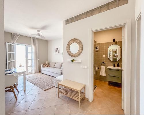 Koupelna v ubytování Papaya Apartments Boa Vista