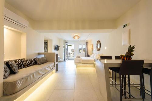 Area soggiorno di Vammos Luxury Residences