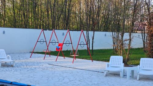Zona de juegos infantil en Villa Aida