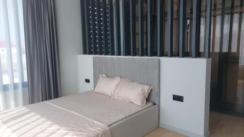 Кровать или кровати в номере Modern villa