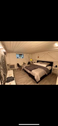 Krevet ili kreveti u jedinici u objektu Kellerwohnung inklusive Sauna für 2