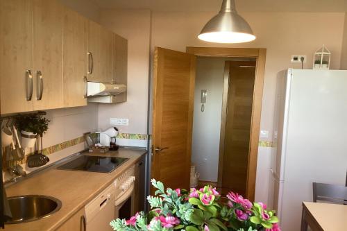Η κουζίνα ή μικρή κουζίνα στο EL HOGAR DE LA CASTAÑERA