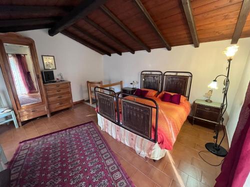 Ένα ή περισσότερα κρεβάτια σε δωμάτιο στο Villapila